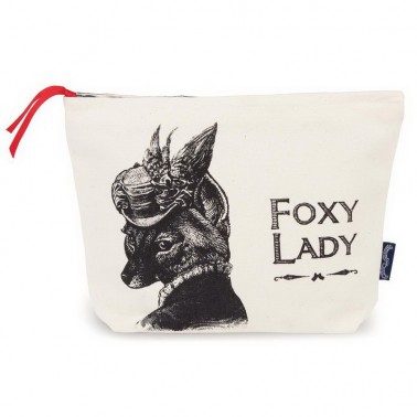 Foxy Lady cosmetic bag
