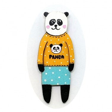 Panda Jumper Panda brooch