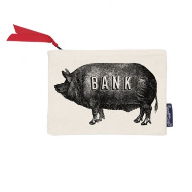 Piggy Bank wallet/cosmetic bag