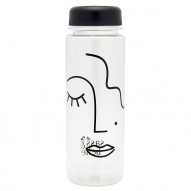 Abstract Face water bottle