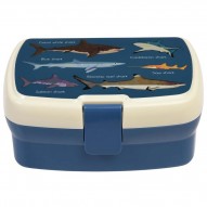 Sharks lunch box with tray