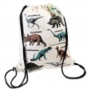 Prehistoric Land drawstring backpack