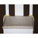 Yellow Dots child‘s chair cushion