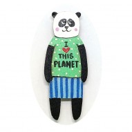 I Love This Planet Panda sagė