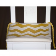 Orange Zigzag подушка для детского стульчика