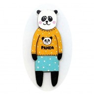 Panda Jumper Panda брошь