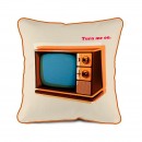 TV Vintage большая подушка
